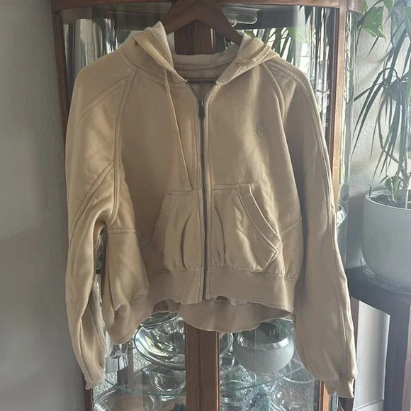 Free People Movement Side Line Zip-Up - Oatmilk - Picture 5 of 8